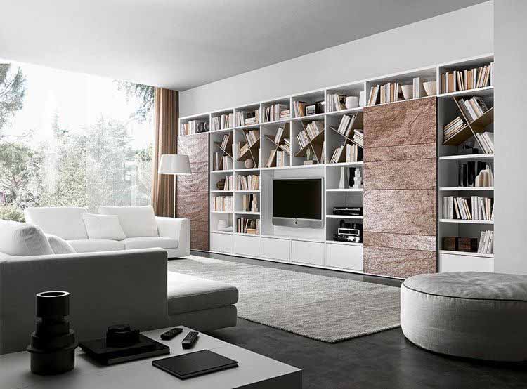 Living room by stone laminate suppliers in india